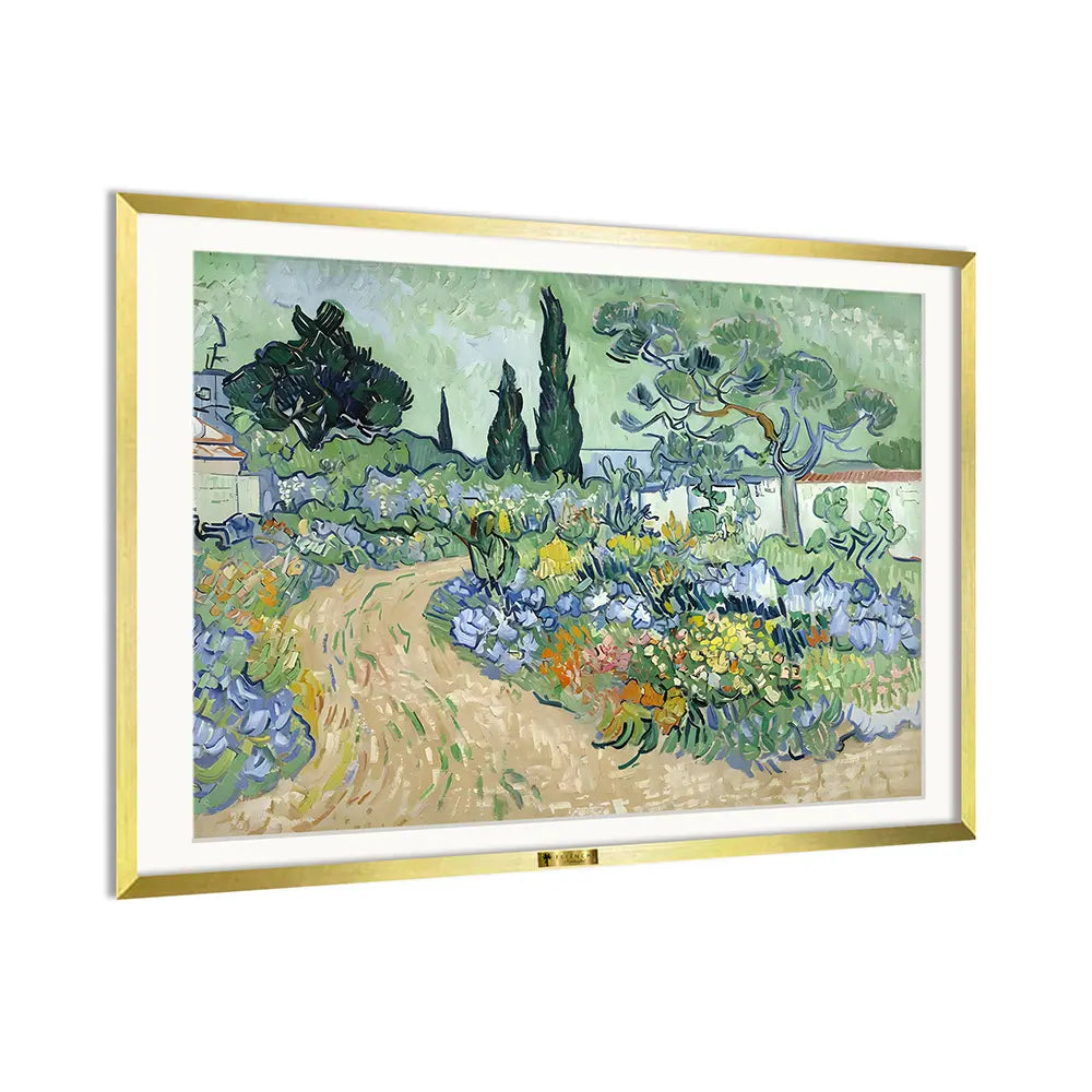 Garden with Flowering Trees by Vincent Van Gogh