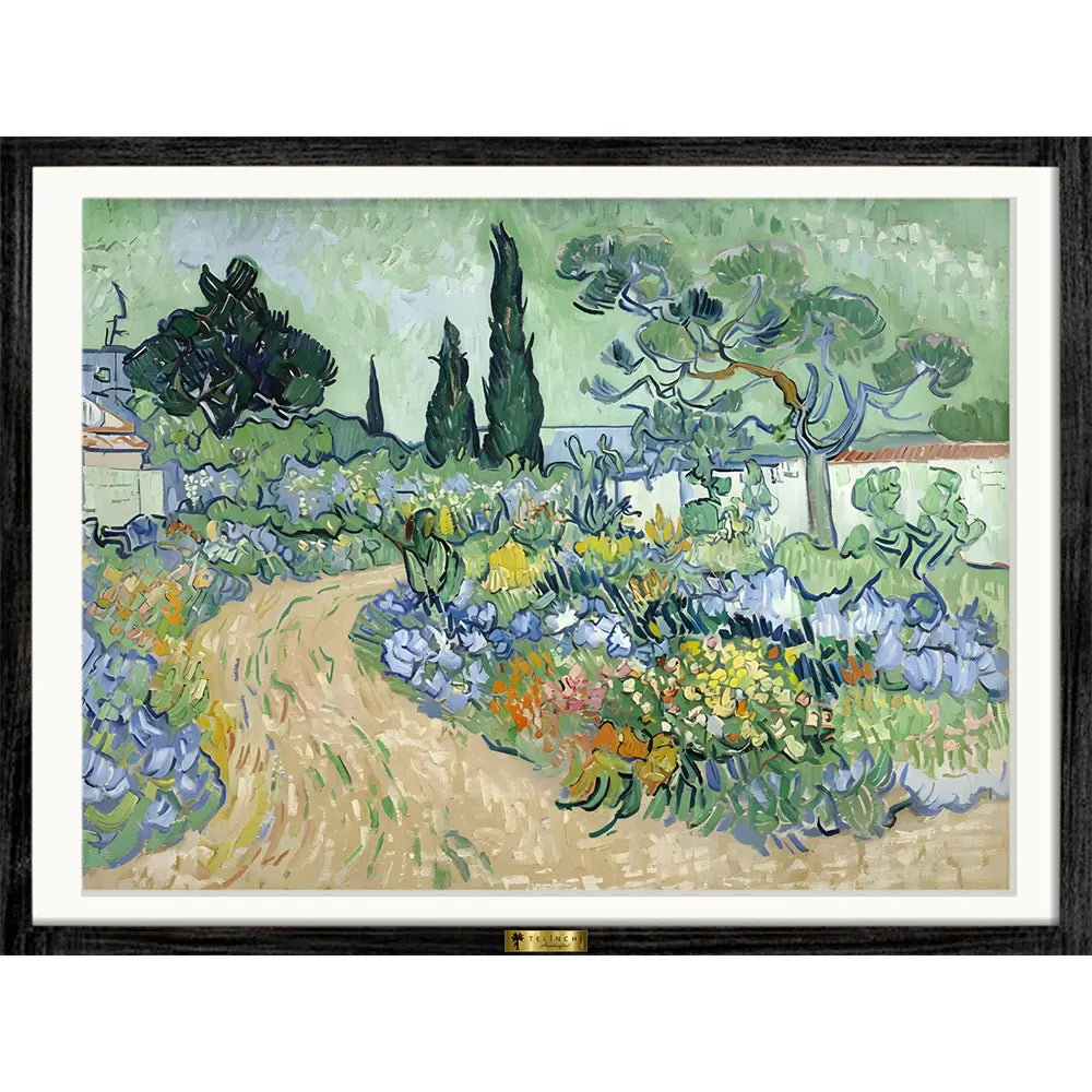 Garden with Flowering Trees by Vincent Van Gogh