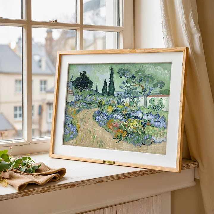 Garden with Flowering Trees by Vincent Van Gogh