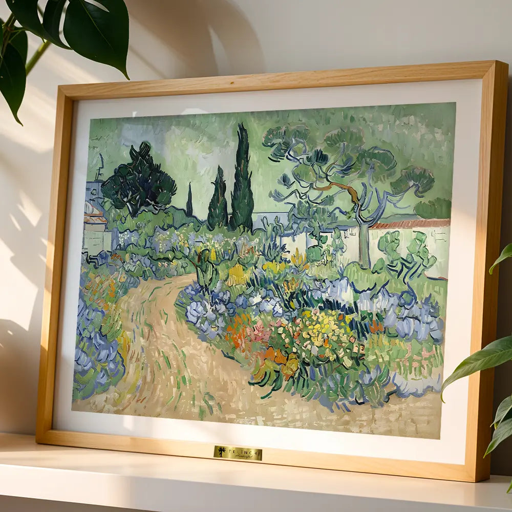 Garden with Flowering Trees by Vincent Van Gogh