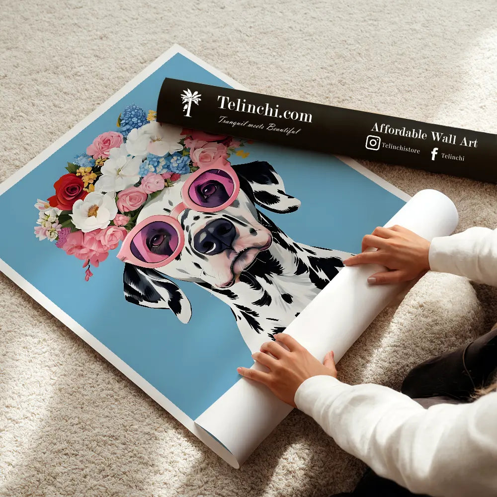 Flower Crowned Elegance