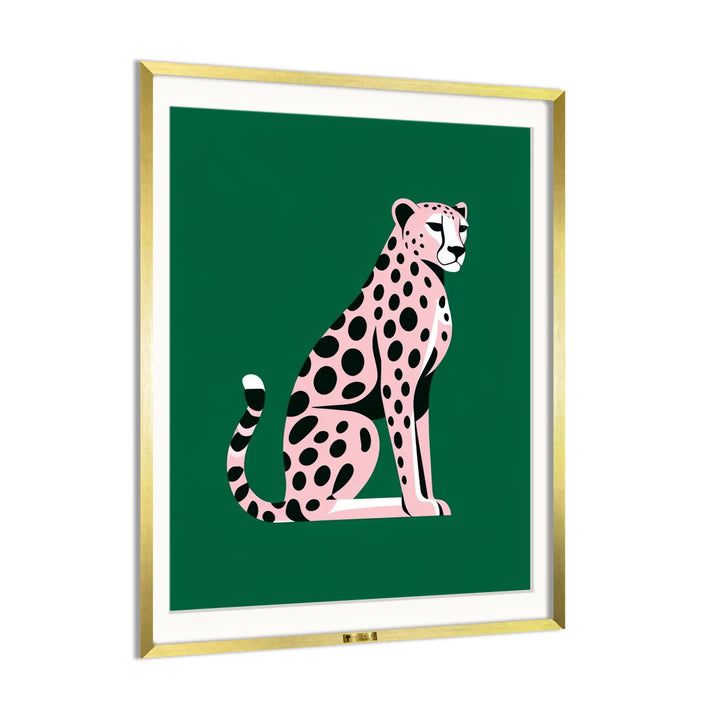 Pink Cheetah Art