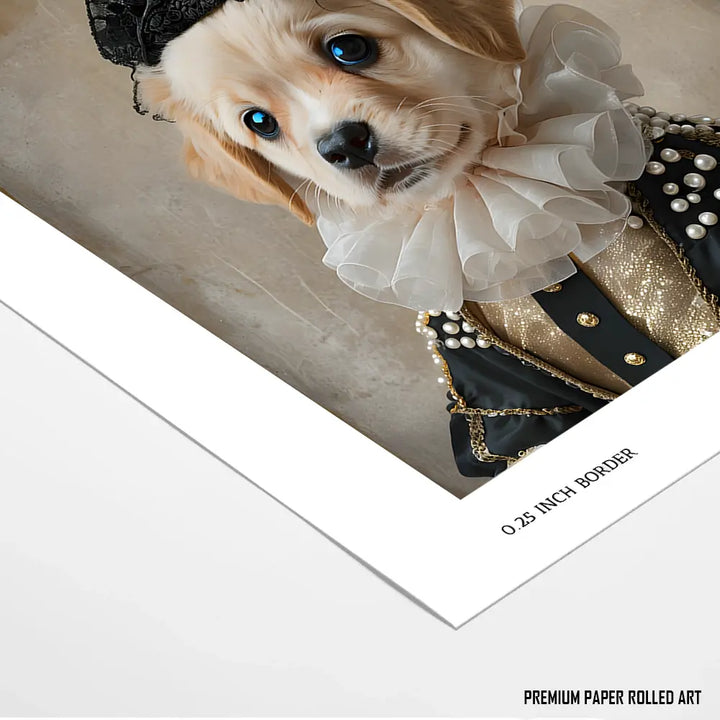 Regal Pup Portrait