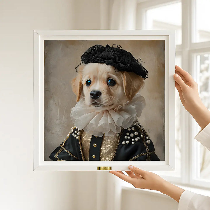 Regal Pup Portrait