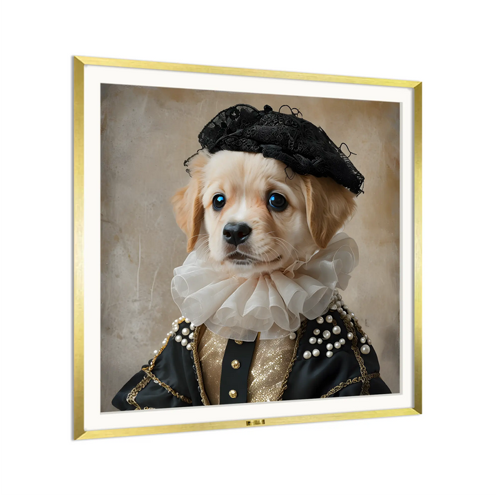 Regal Pup Portrait
