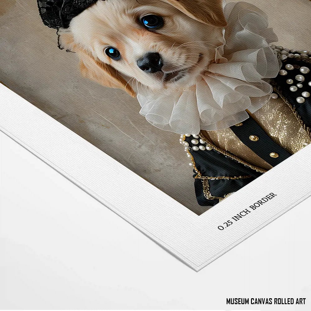 Regal Pup Portrait
