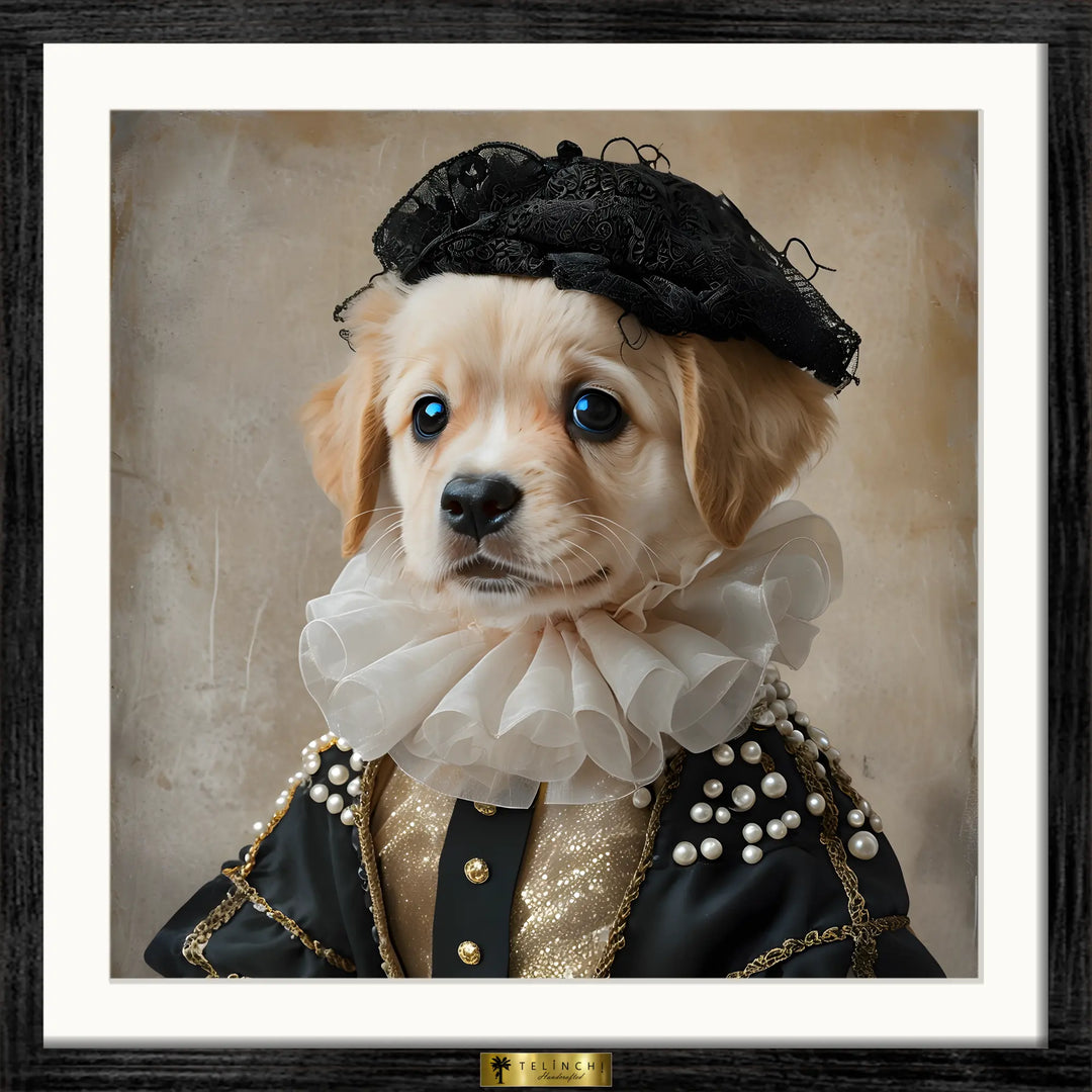 Regal Pup Portrait