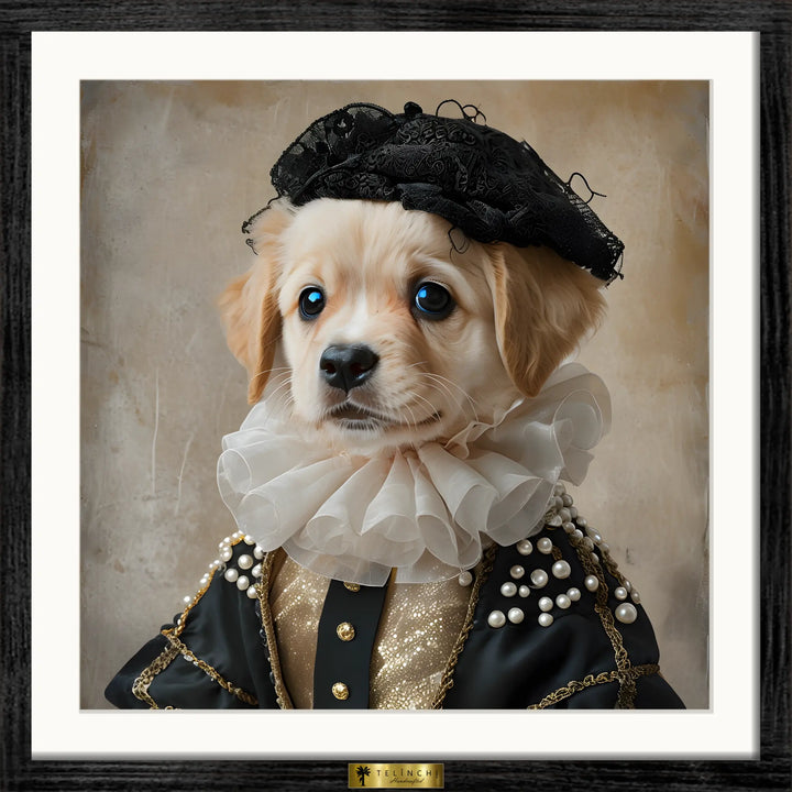Regal Pup Portrait