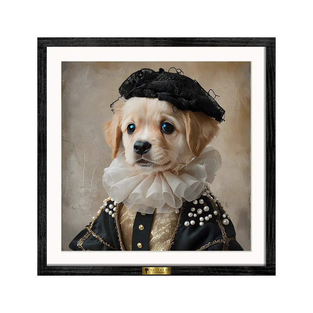 Regal Pup Portrait