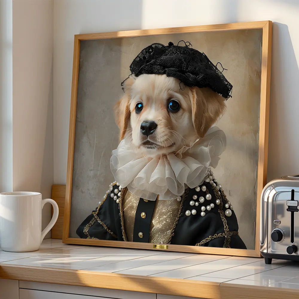 Regal Pup Portrait