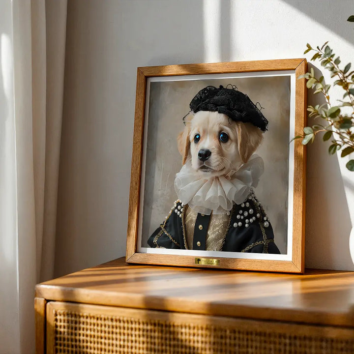 Regal Pup Portrait
