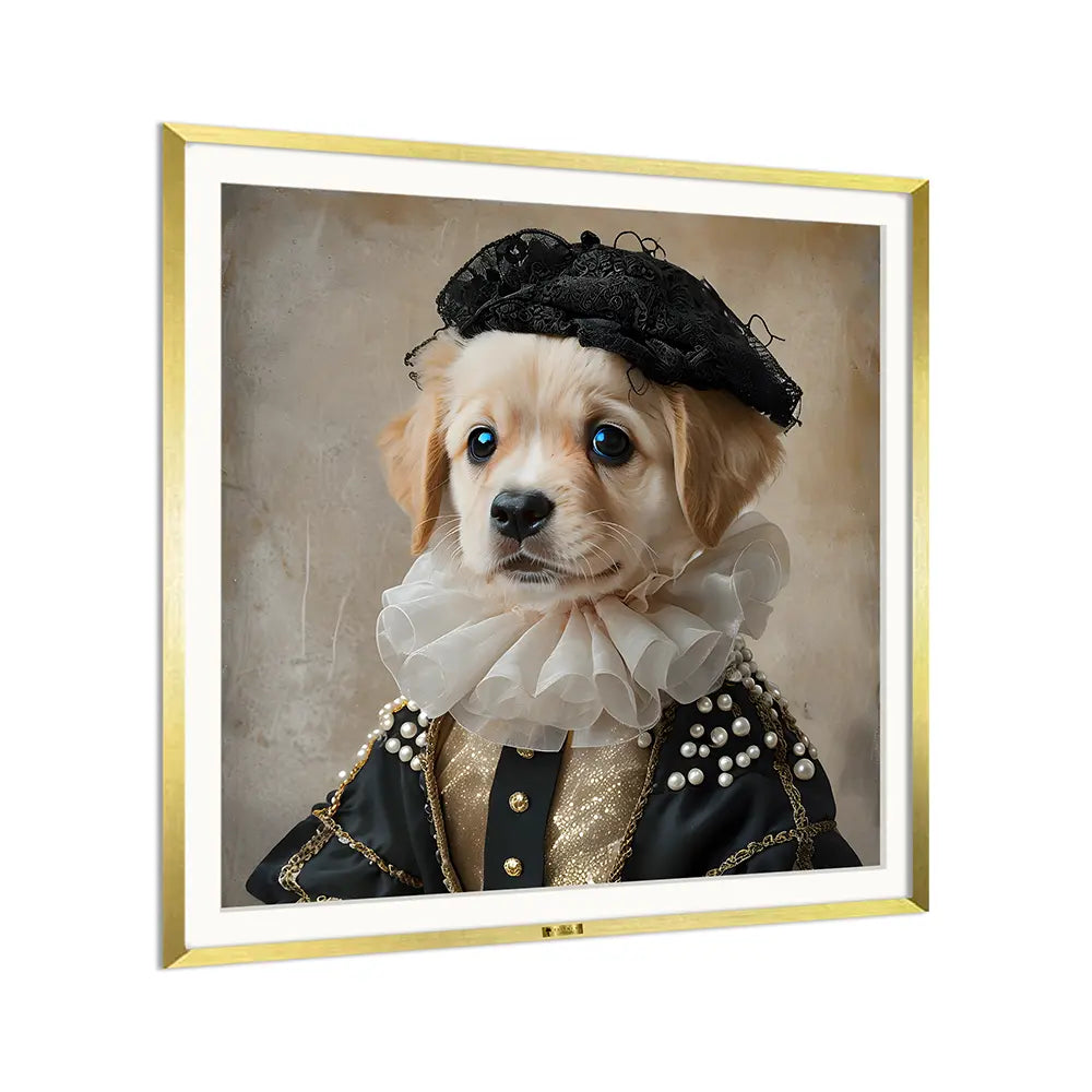 Regal Pup Portrait