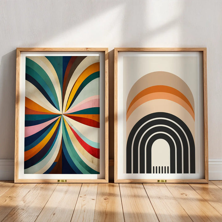 Wall - Set of 2 ( Modern Abstract )