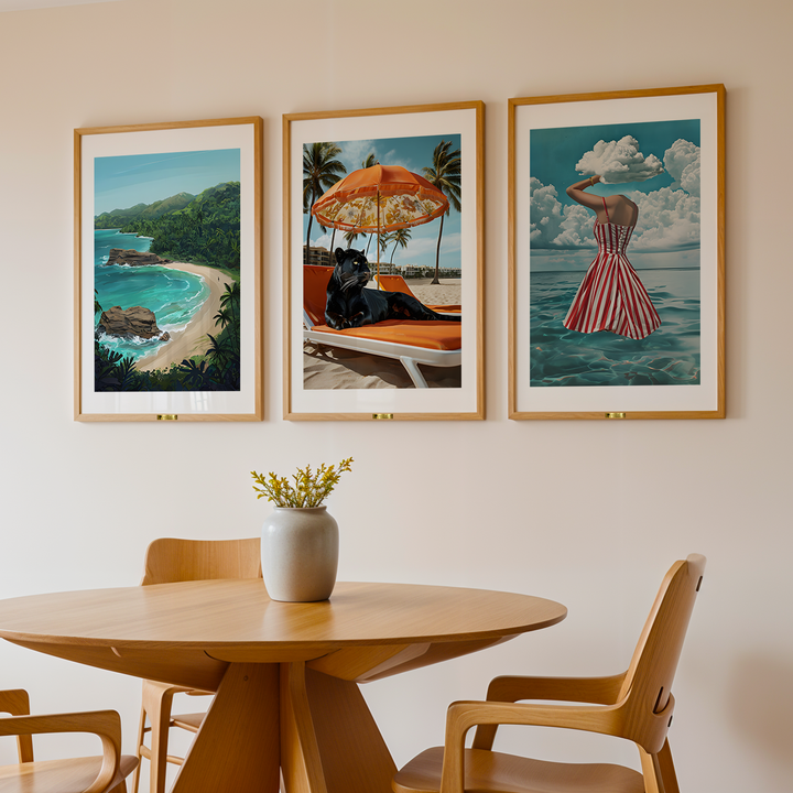 Wall Set of 3 ( Coastal Dream Trio )
