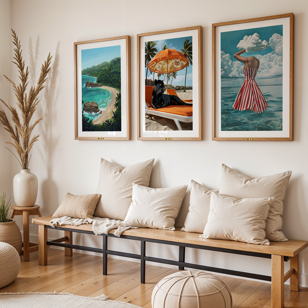 Wall Set of 3 ( Coastal Dream Trio )
