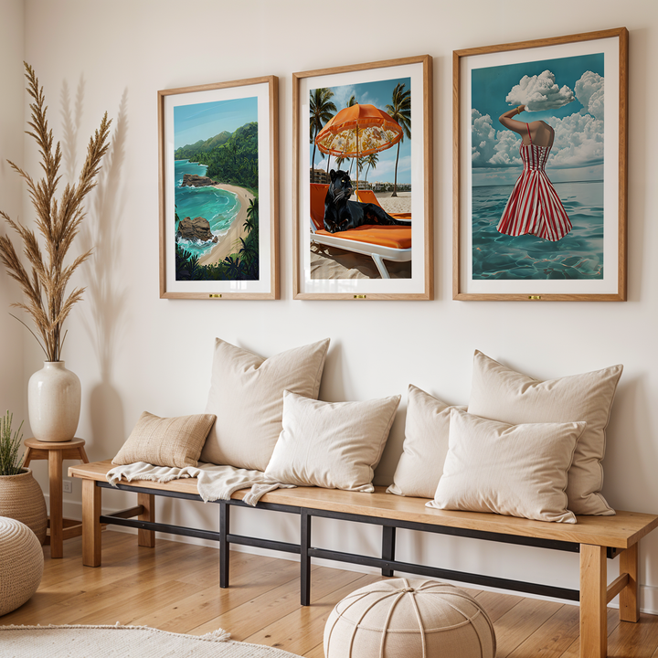 Wall Set of 3 ( Coastal Dream Trio )
