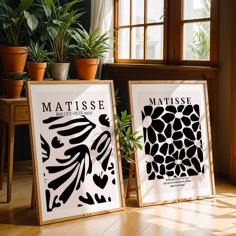 Henri Matisse Wall Art Set of 2 - Telinchi