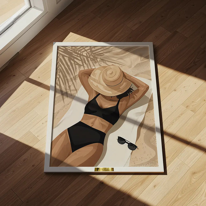 Serene Sunbathing