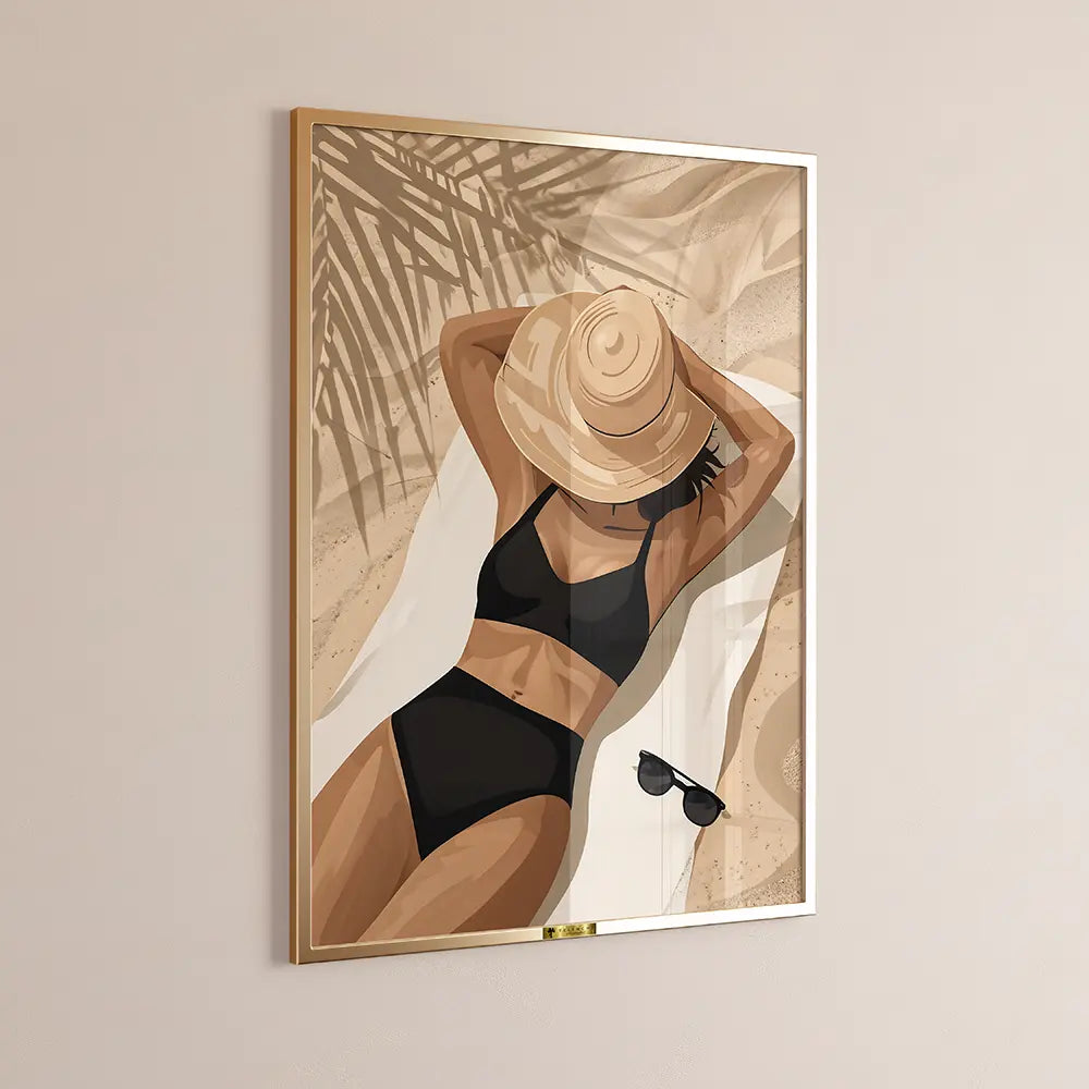 Serene Sunbathing