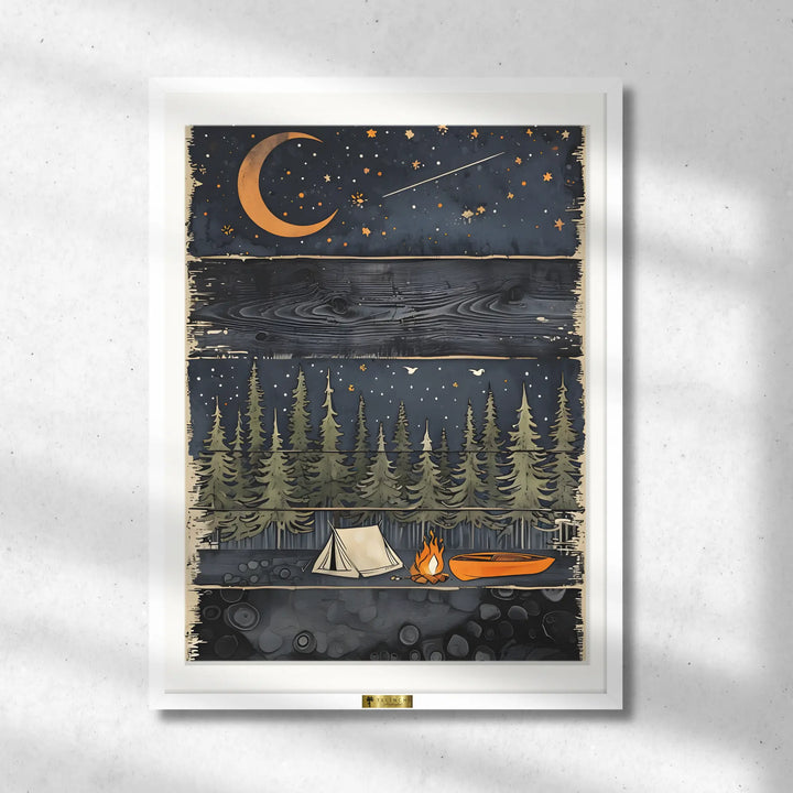 Starry Forest Night