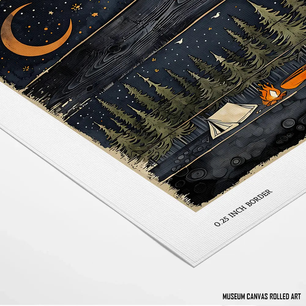 Starry Forest Night