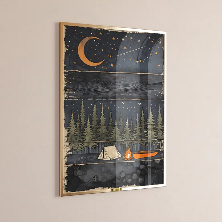Starry Forest Night