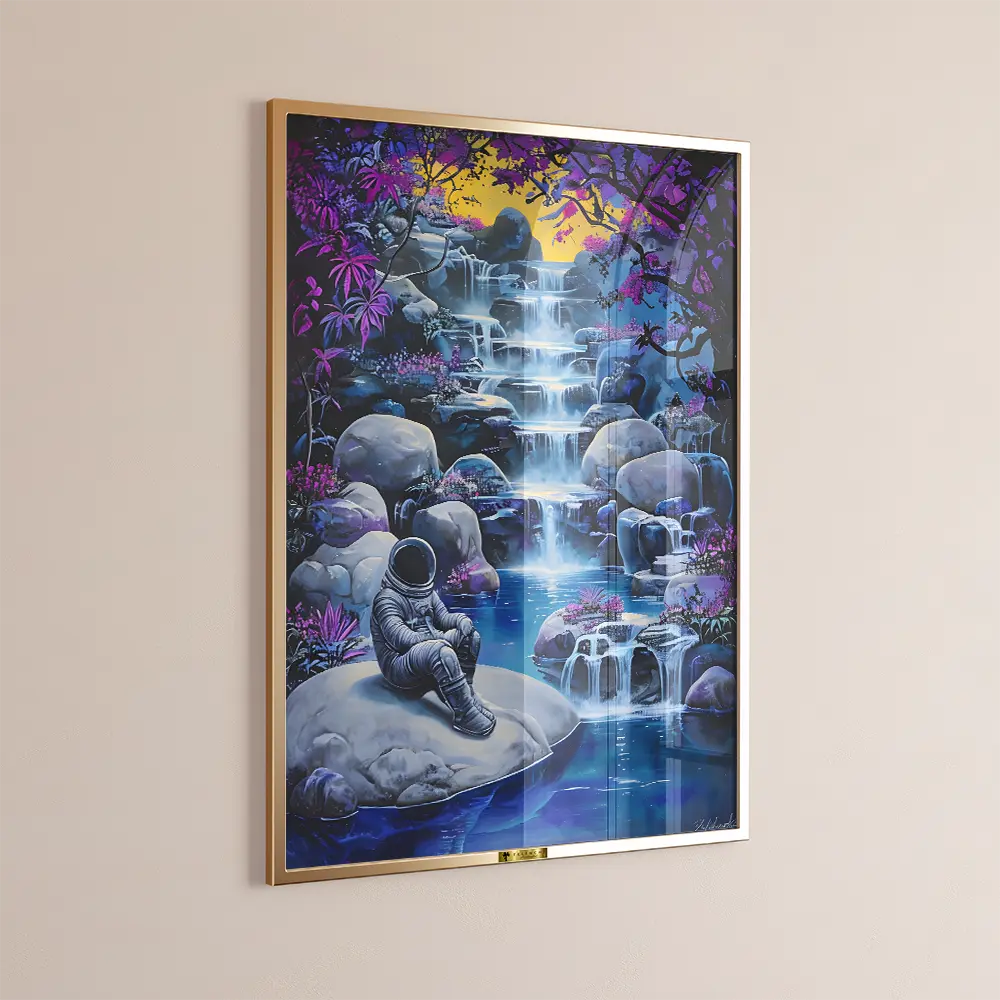 Cosmic Waterfall