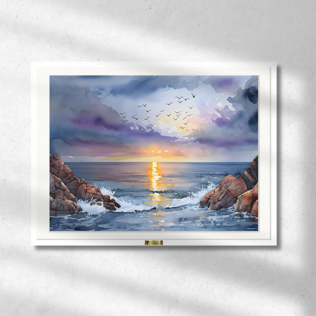 Watercolor Sunset