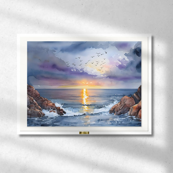 Watercolor Sunset