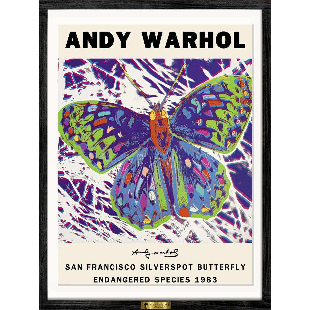 Butterfly Pop by Andy Warhol