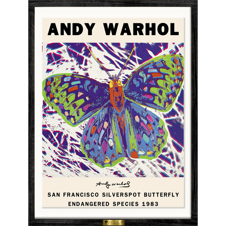 Butterfly Pop by Andy Warhol