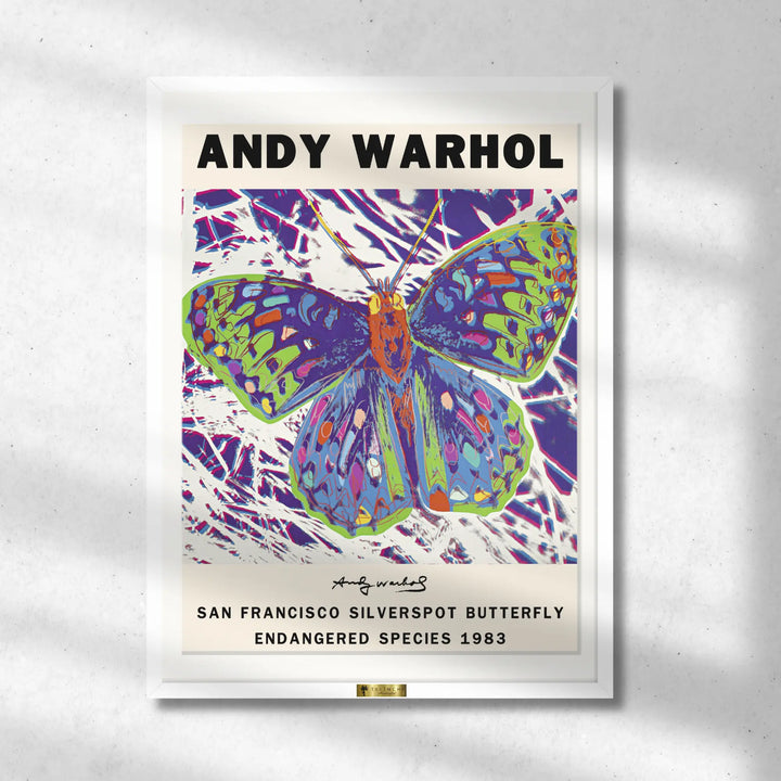 Butterfly Pop by Andy Warhol