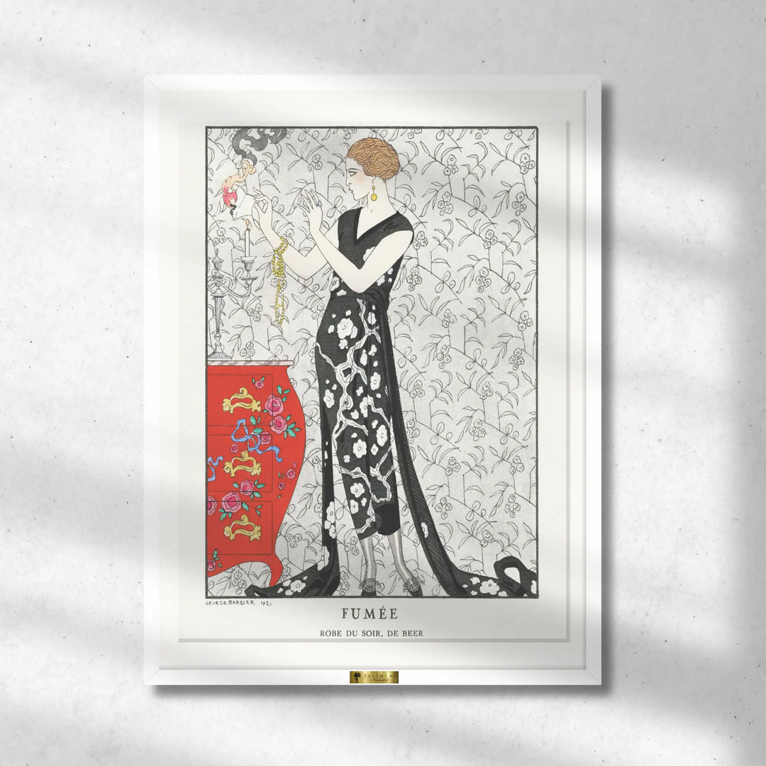 Fumée - Robe du Soir by Georges Barbier