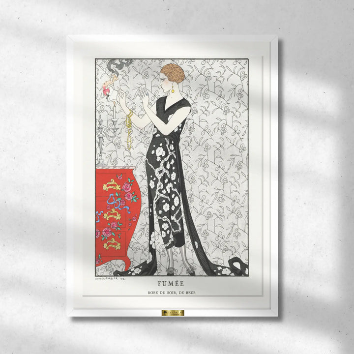 Fumée - Robe du Soir by Georges Barbier