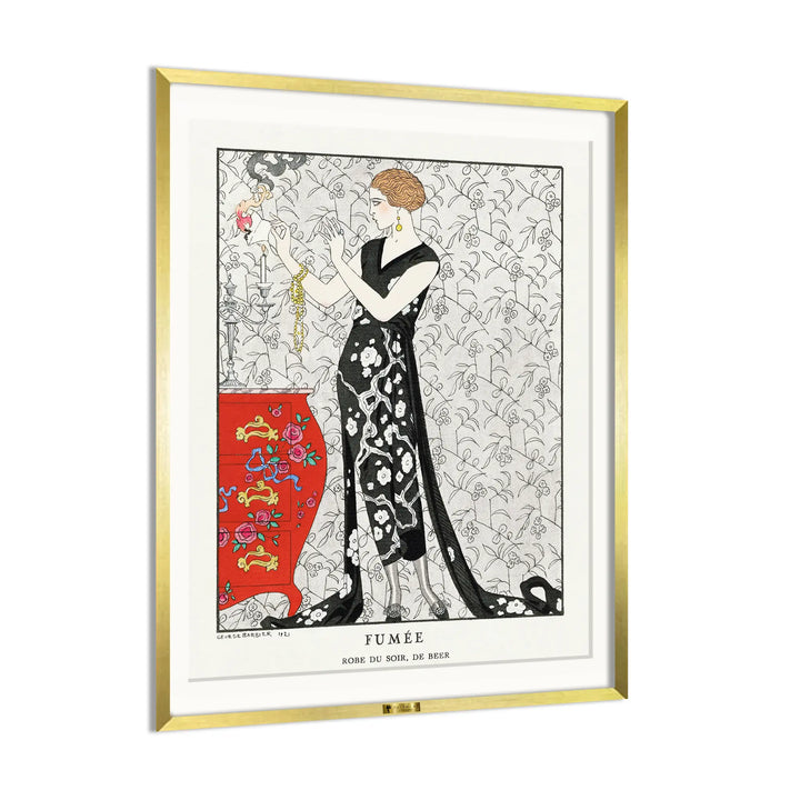 Fumée - Robe du Soir by Georges Barbier