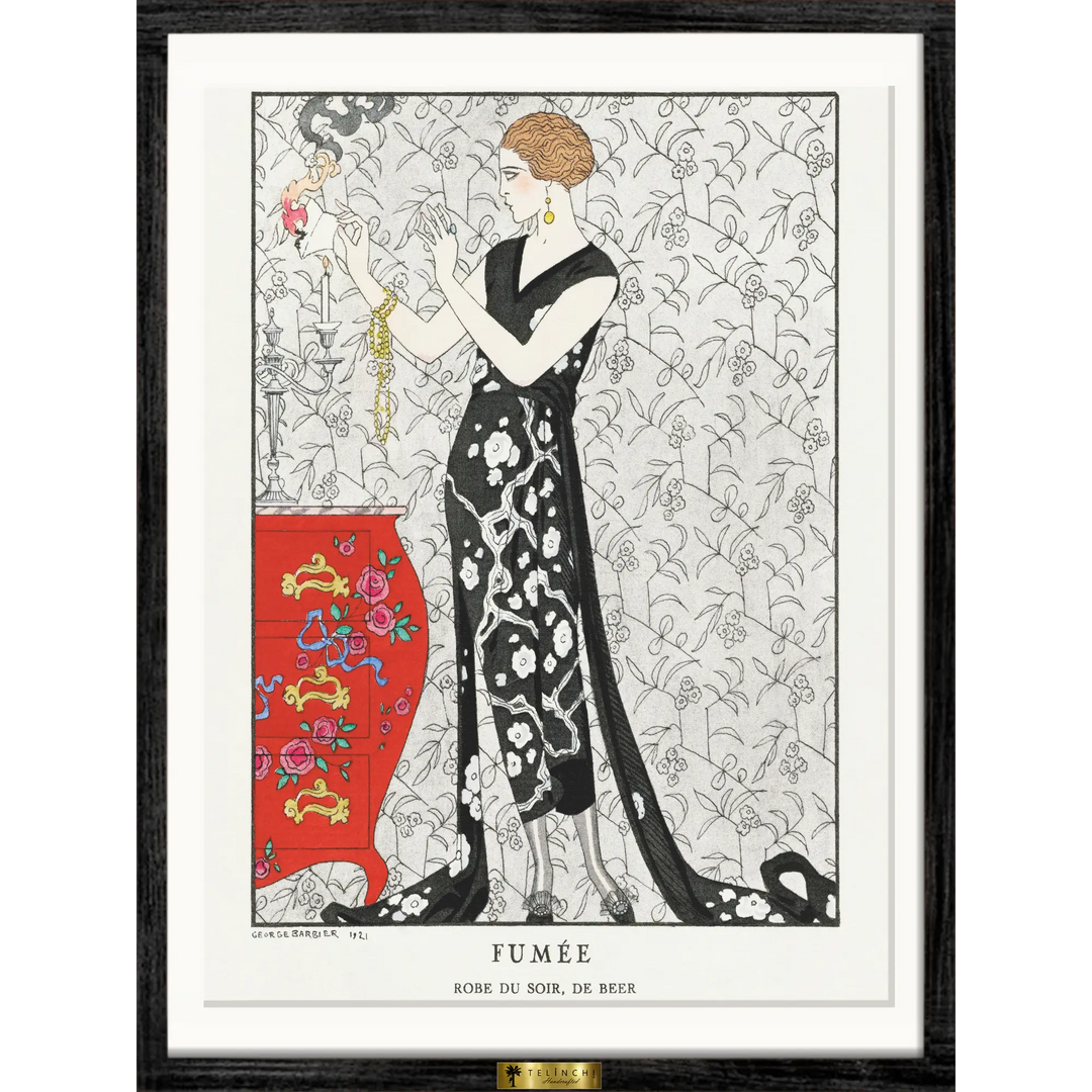 Fumée - Robe du Soir by Georges Barbier