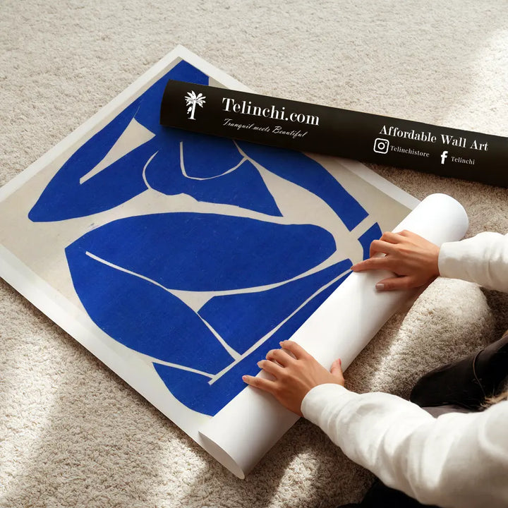 Blue Muse By Henri Matisse