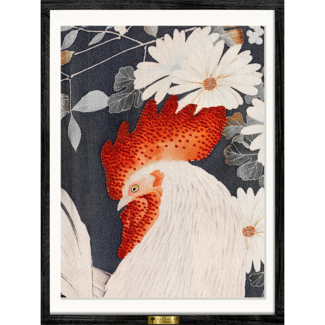 Floral Rooster