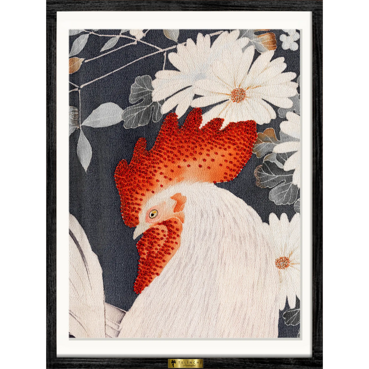 Floral Rooster