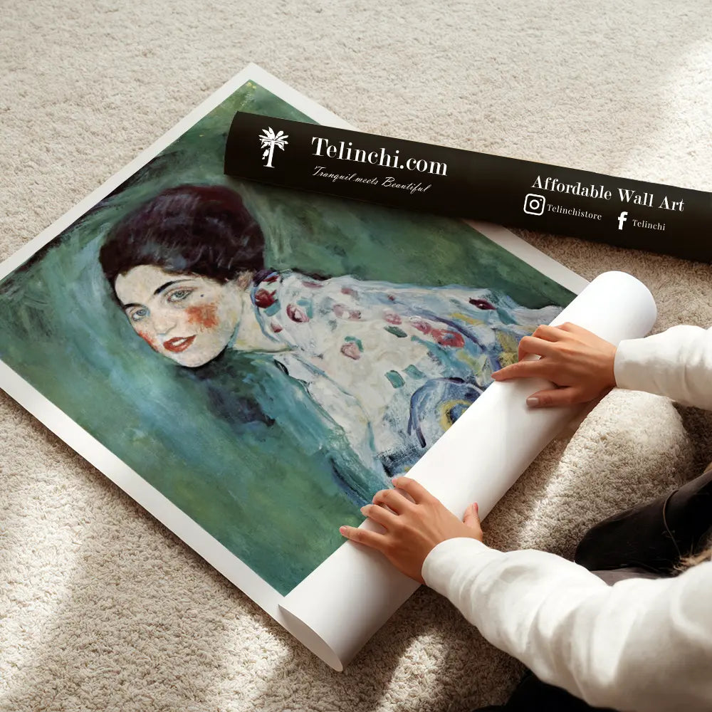 Portrait of a Lady by Gustav Klimt