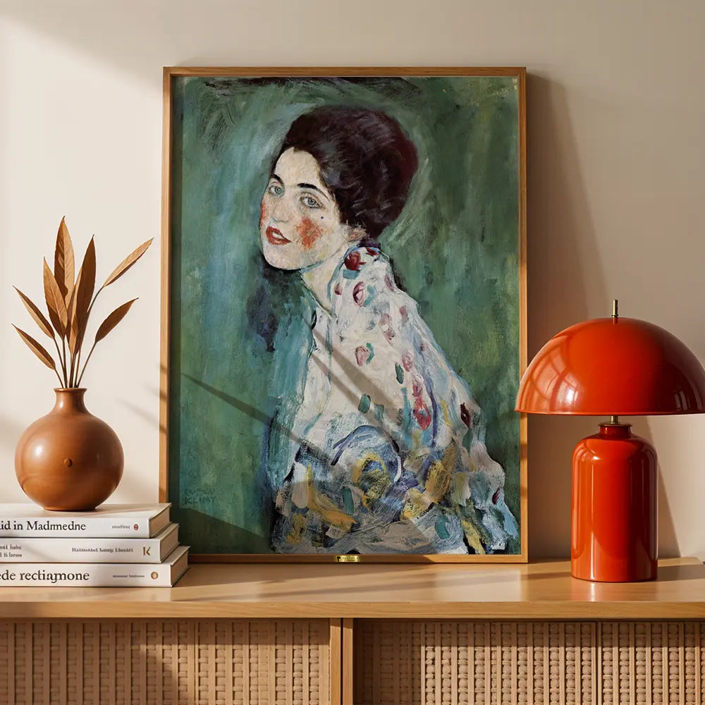 Portrait of a Lady by Gustav Klimt