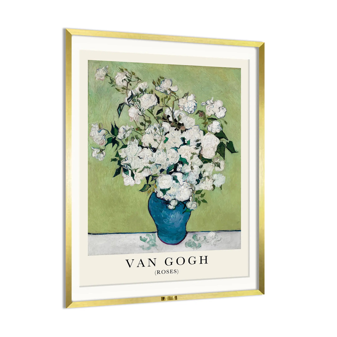 Roses in Bloom by Vincent van Gogh