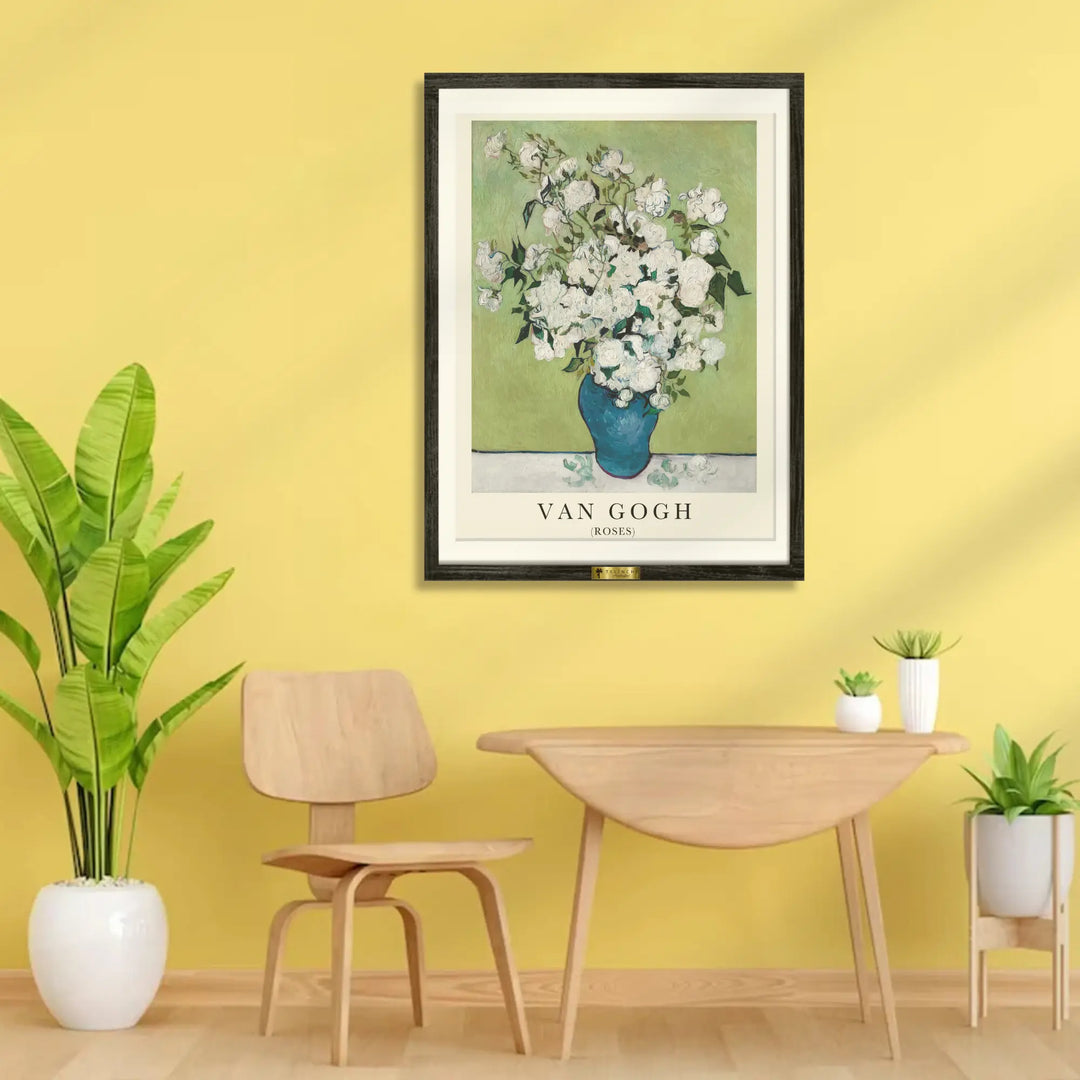 Roses in Bloom by Vincent van Gogh
