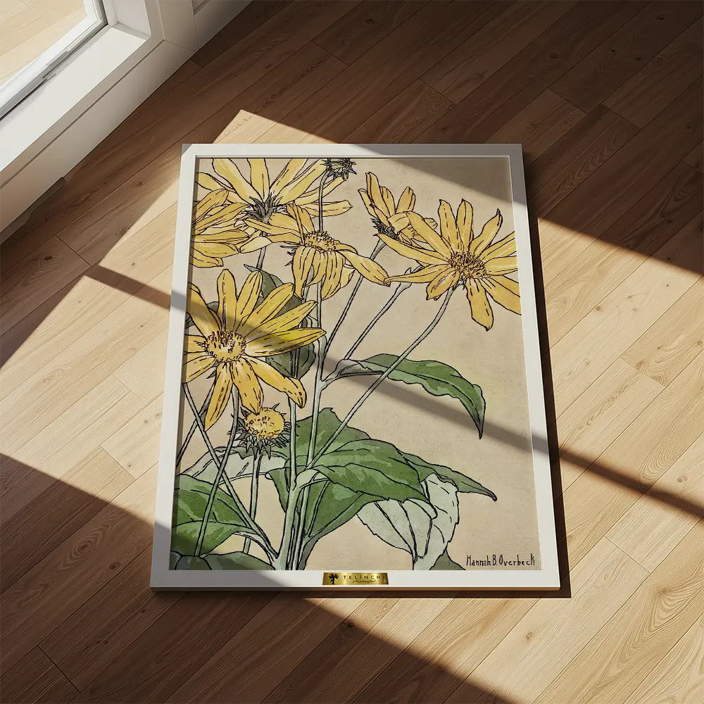 Yellow Flowers by Hannah B. Overbeck