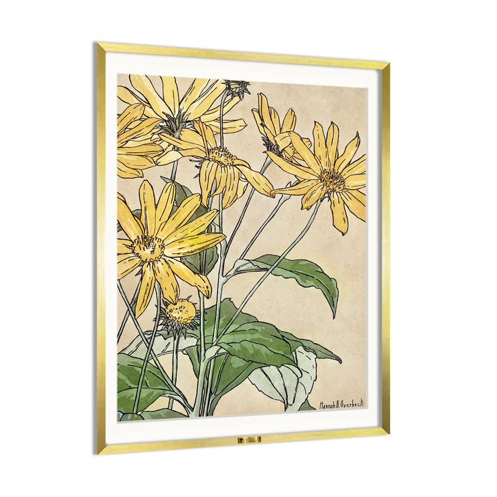 Yellow Flowers by Hannah B. Overbeck