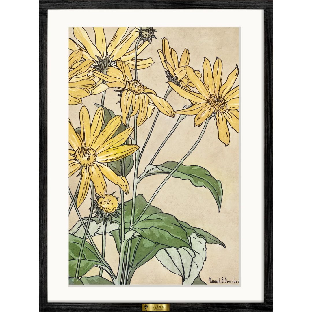 Yellow Flowers by Hannah B. Overbeck
