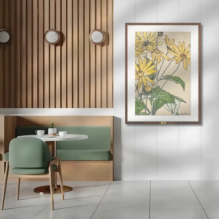 Yellow Flowers by Hannah B. Overbeck