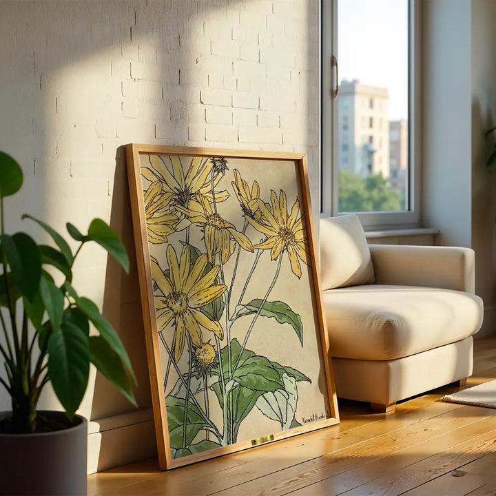 Yellow Flowers by Hannah B. Overbeck