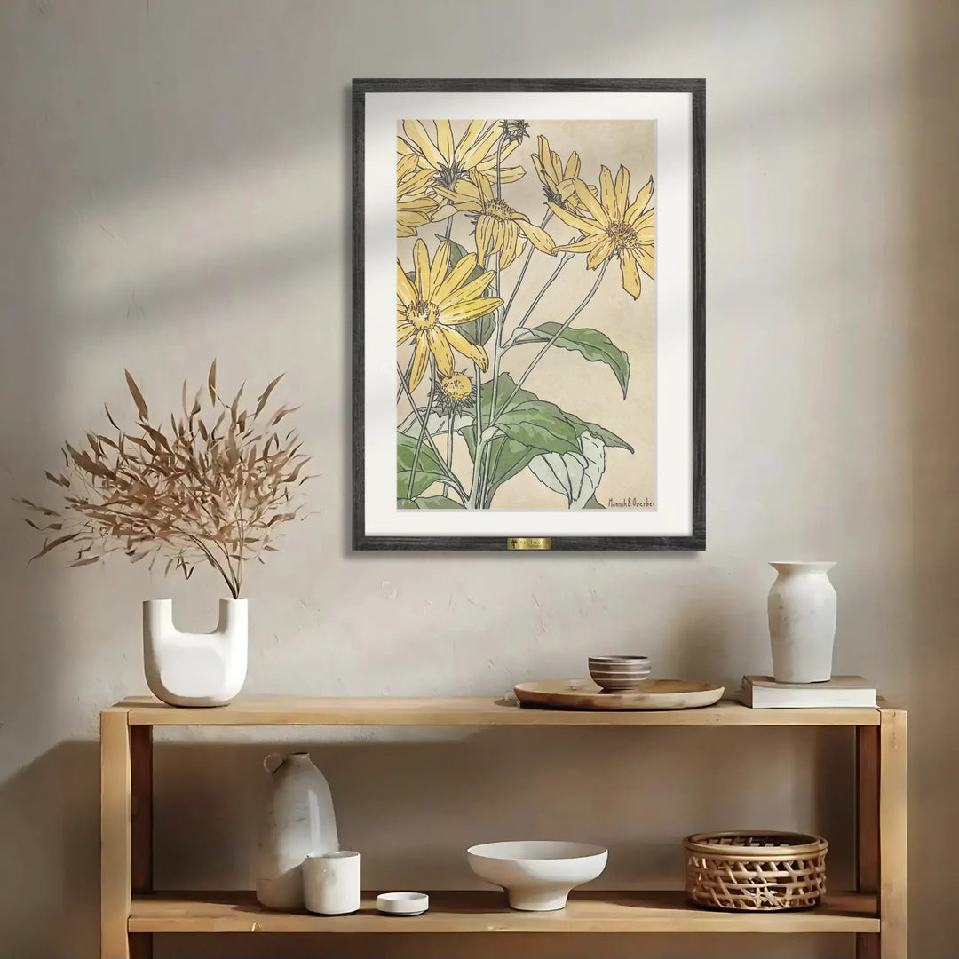 Yellow Flowers by Hannah B. Overbeck