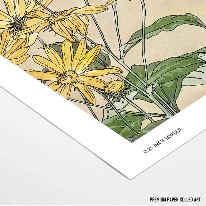 Yellow Flowers by Hannah B. Overbeck